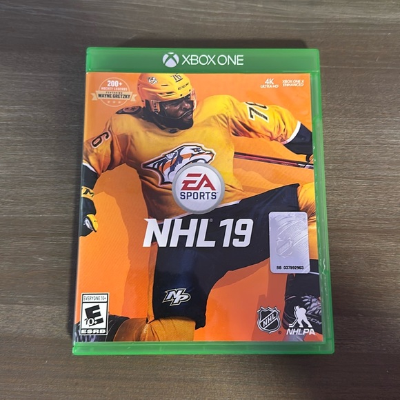 Microsoft Other - NHL 19 Xbox one game used